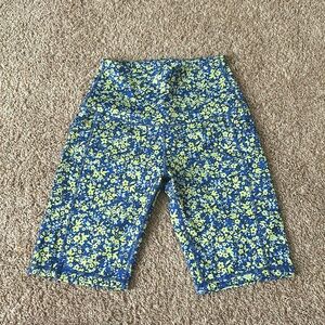 Floral Biker Shorts Size Small